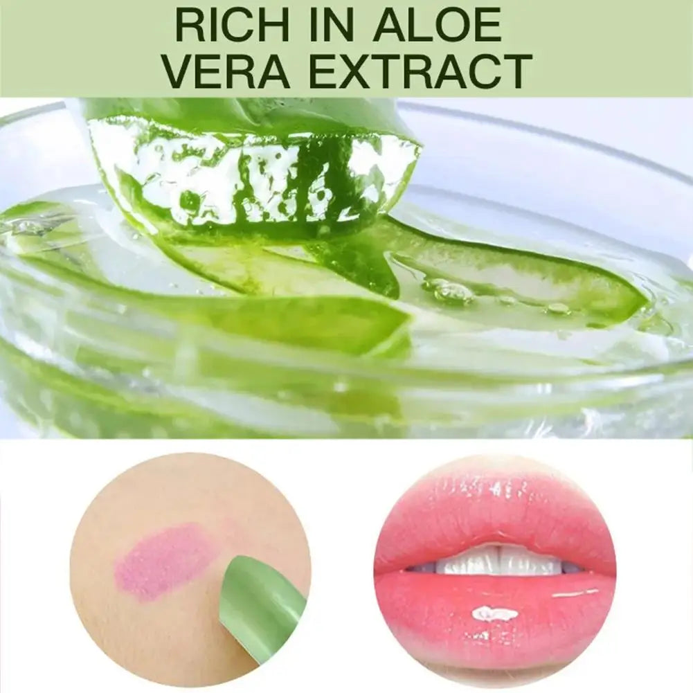 Aloe Vera Color-Changing Lipstick – Moisturizing Lip Balm 2pk Color-Changing Lipstick Oasis Select