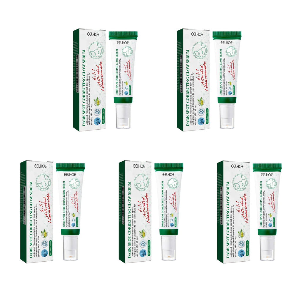 Nicotinamide Dark Spot Corrector Facial Serum Fade Melanin Acne Freckles Removal Brightening Improve Dull Face Care Essence Oasis Select 5Pcs