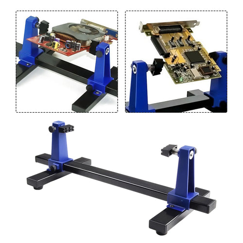 0-300mm Adjustable PCB Holder 360° Rotation Printed Circuit Board Soldering Assembly Stand Clamp Repair Tools Oasis Select