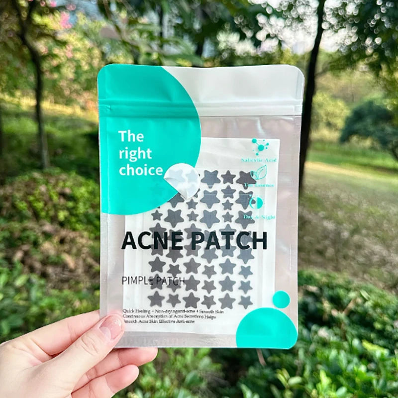 40/51pcs Star Colorful Invisible Pimple Patch Acne Removal Skin Care Stickers Concealer Face Spot Beauty Christmas Halloween Oasis Select MR-12-51pcs