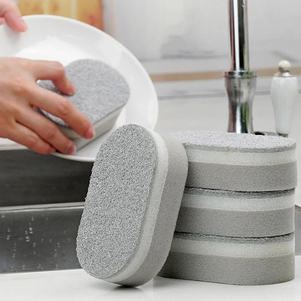Dish Sponges Kitchen 3-Pieces Household Wash Scouring Pads Household Sponges 3-Pieces Household Scouring Pads Wash Scrub Sponges Oasis Select