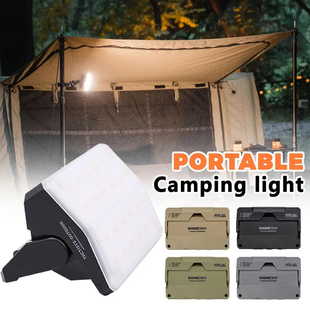 Card-Style Camping Lamp | 900LM Magnetic Base & 7 Modes
