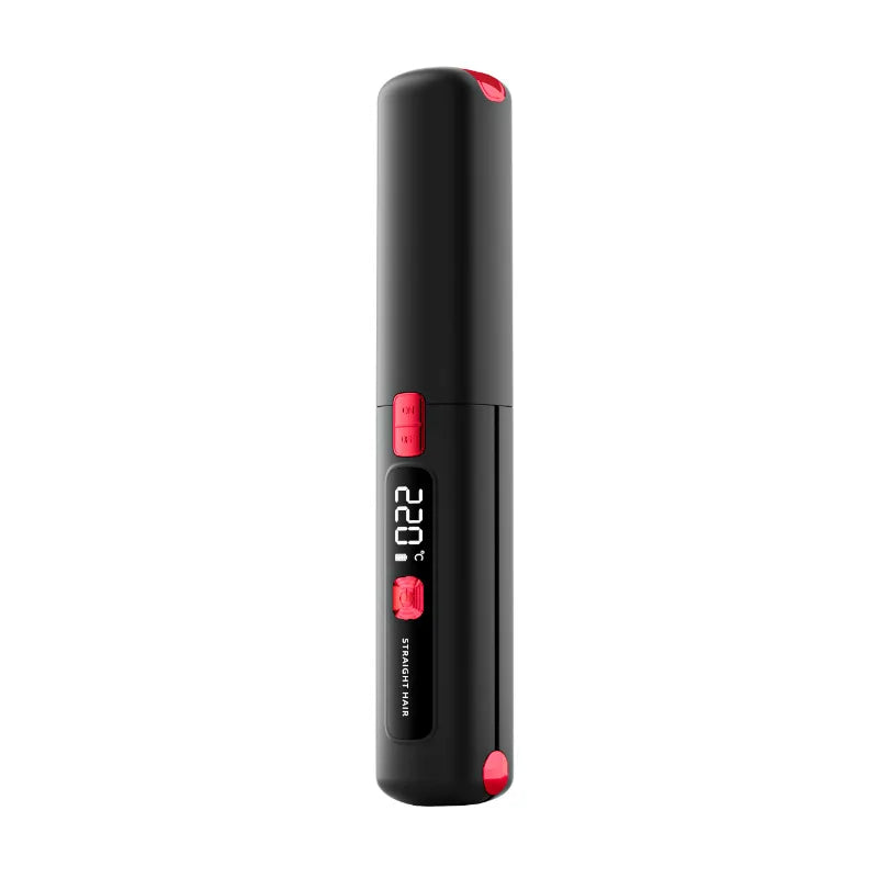 URGGU Wireless Mini Hair Straightener & Curler USB Charged