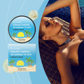 Coconut Tanning Intensive Moisturizing Body Cream Gentle Formula Sun-Free Natural Tan Enhances Color Development Non-Greasy Oasis Select 3BOXED