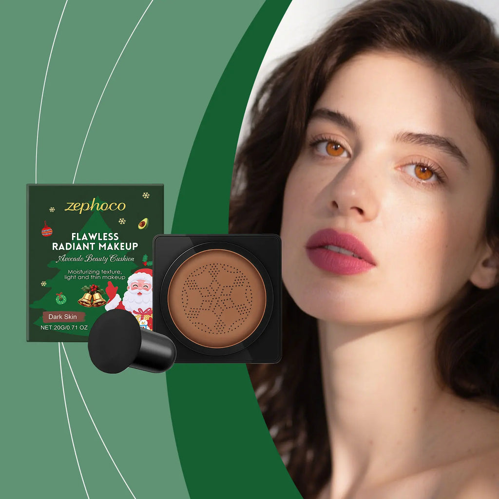 Deep Skin Tone Radiance Cushion Cream, long-lasting and transfer-resistant, naturally adheres to the skin with a lightweight, Oasis Select