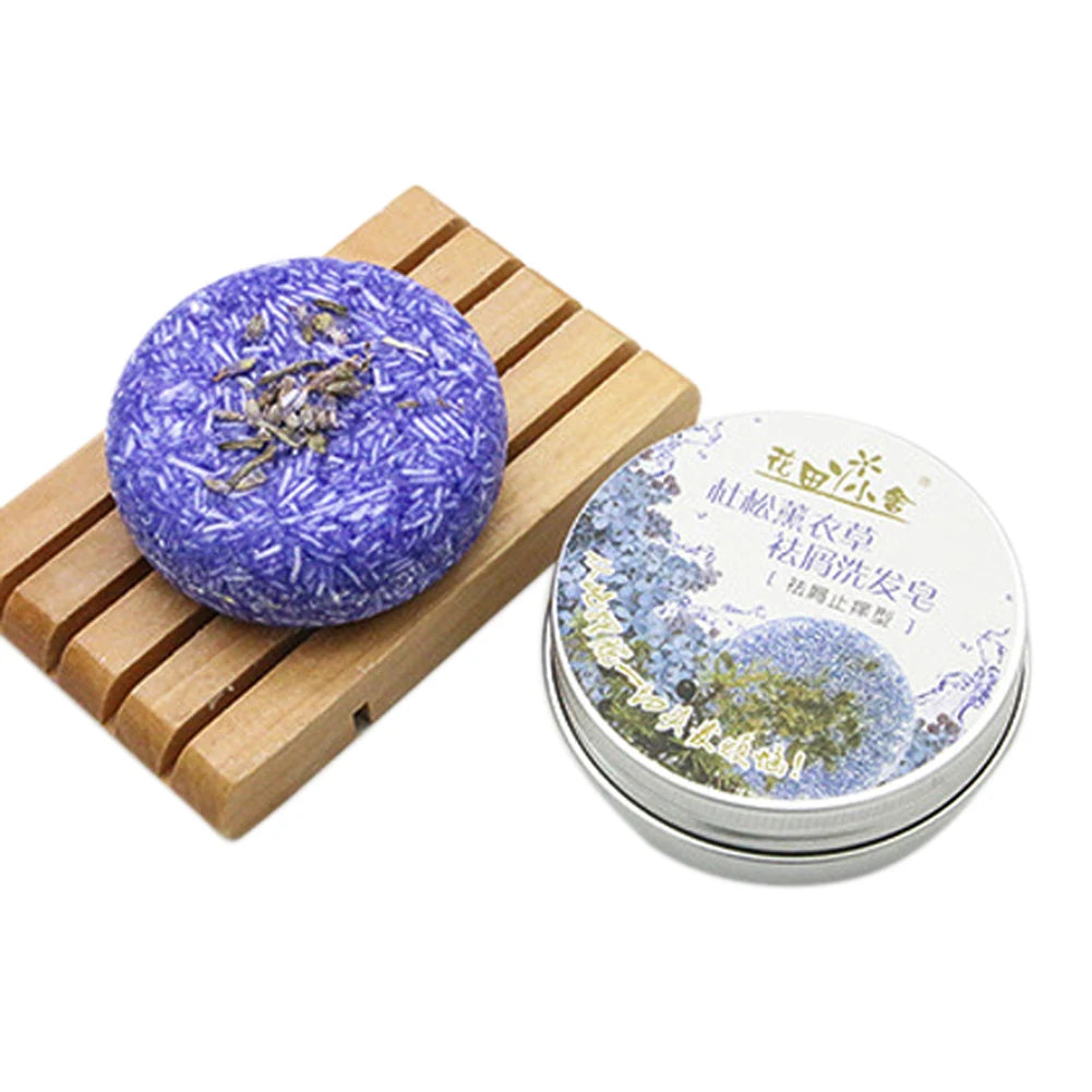 12 Colors 55g Handmade Hair Shampoo Soap Cold Processed Cinnamon Ginger Shampoo Bar 100% Pure Hair Shampoos Hair Care Tool 40 Oasis Select Lavender 03 China Mainland