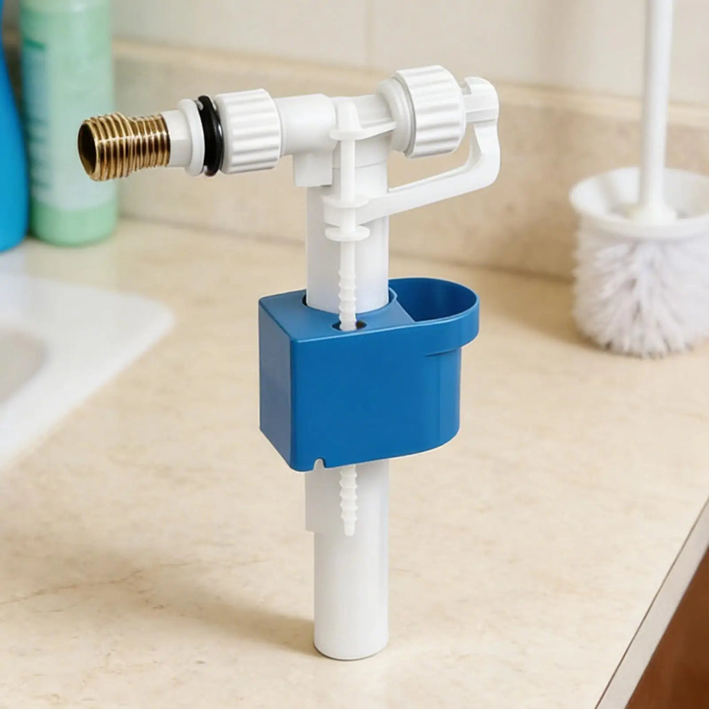 Toilet Inlet Shaft Float Valve Replacement Kits Fill Repair Tank Water side-entry Inlet Valve Parts for most standard toilets Oasis Select