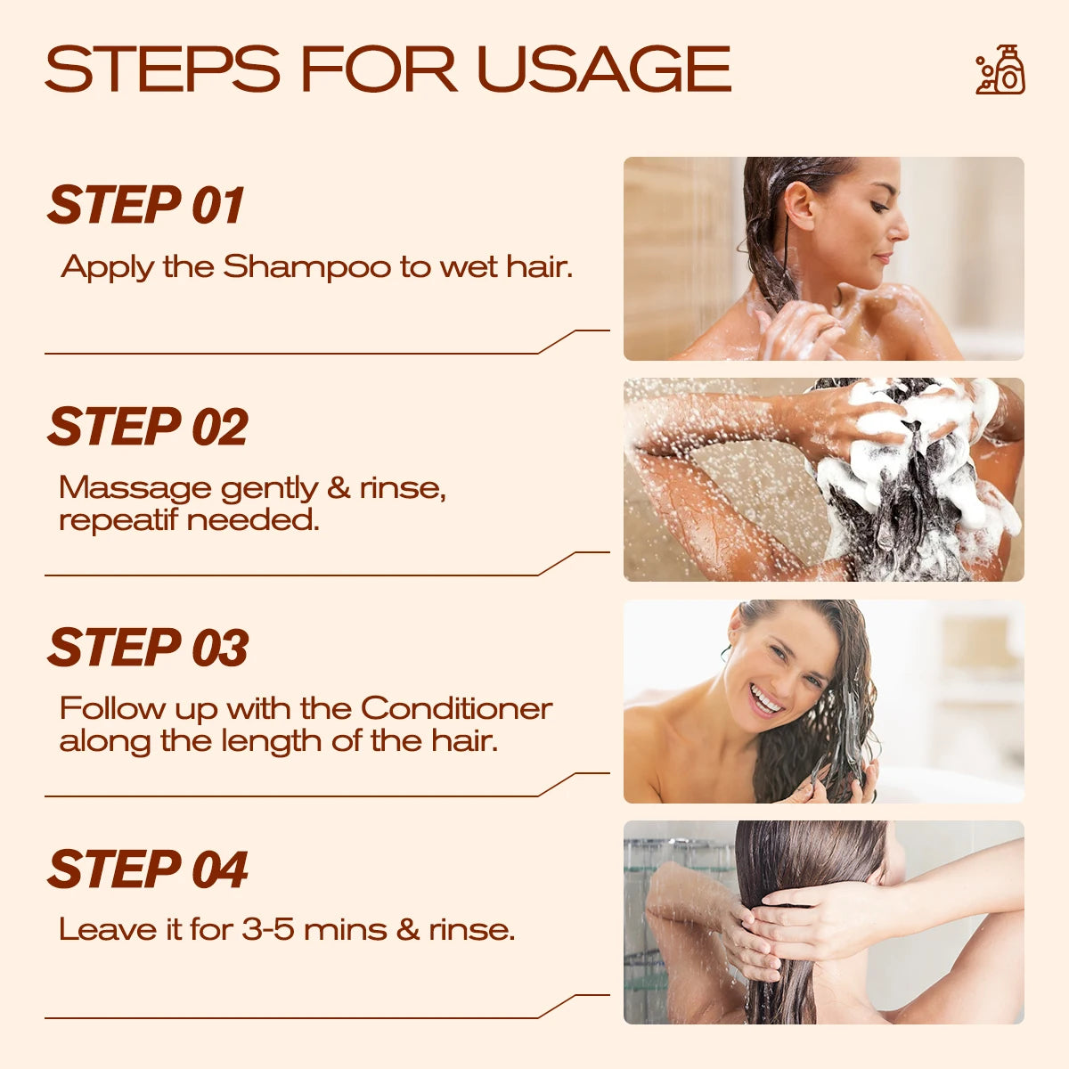 Batana Shampoo and Conditioner, thick foam, fresh fragrance, super cleaning power, smooth and moisturizing. Oasis Select