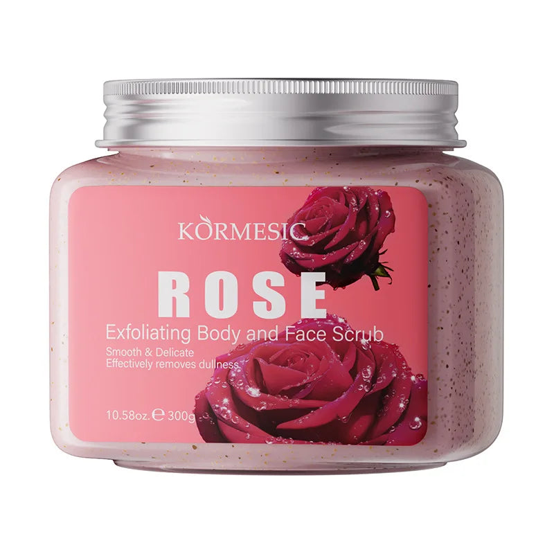 Avocado Face & Body Scrub Cream – Exfoliating Moisturizer Exfoliating Scrub Cream Oasis Select Rose