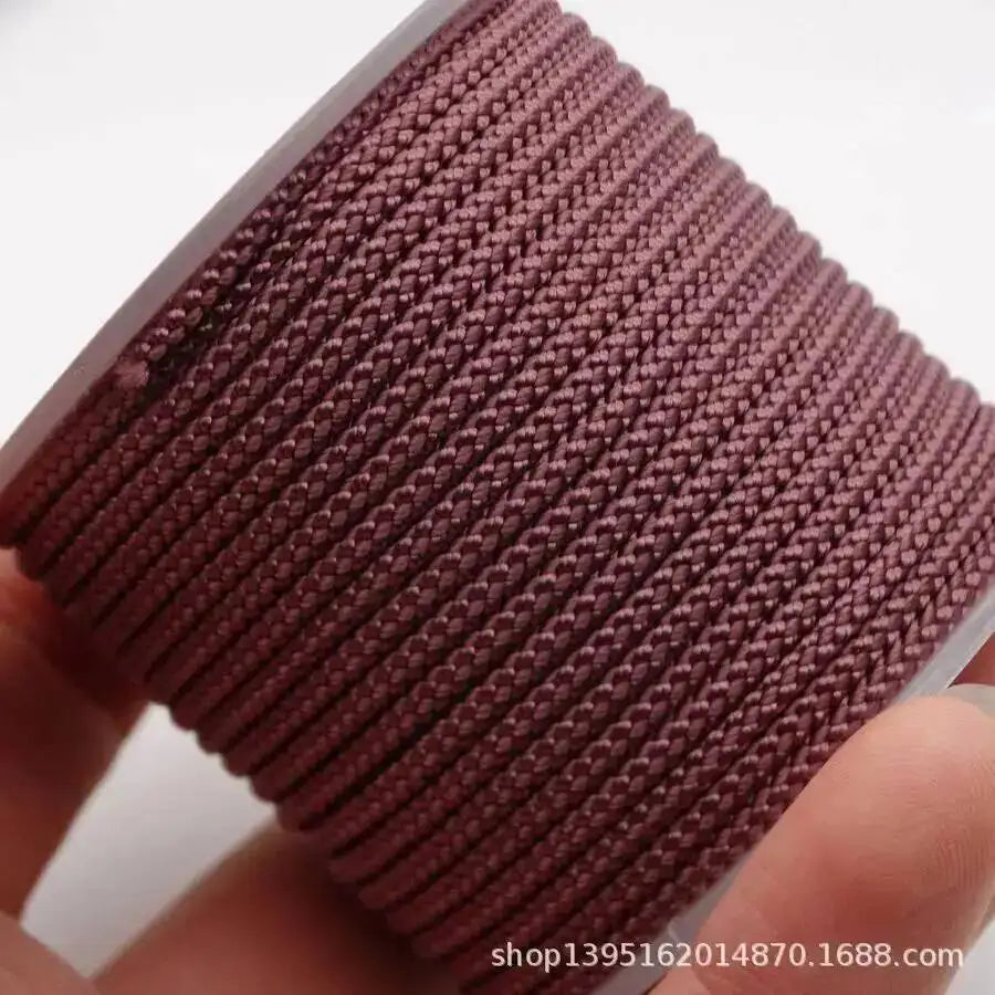 2.3mm 10meter Jewelry Thread DIY Bracelet Rope Thread Woven Rope Morandi Strands Line Woven Yarn Oasis Select