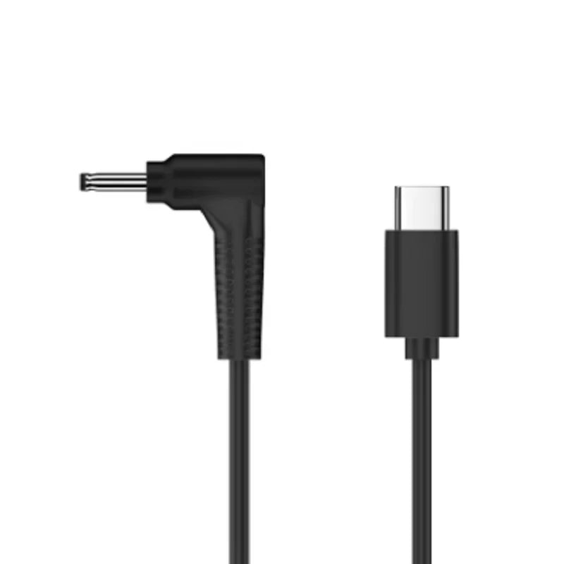 DP 65W 9V 12V 15V 20V USB C Type C to DC Power Adapter Cable Type C to 3.5*1.35mm Dc line Converter for Router Mini Fan Speaker Oasis Select
