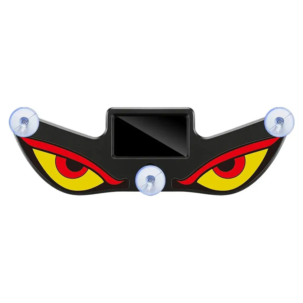 Solar Devil Eye LED Car Light – Waterproof Windshield Sticker