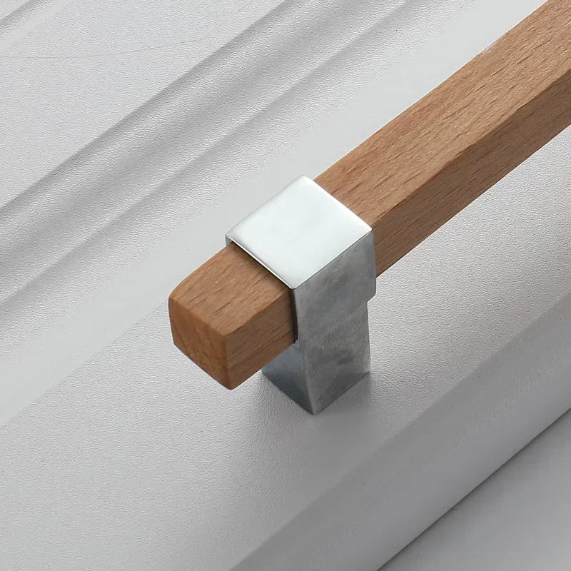 Wood Handles for Furniture Bronze in Cabinet Pulls and Modern Black Kitchen Doors Drawer Kids Gold Adjustable Knobs 128mm 160mm Oasis Select C Silk Polishing 192mm