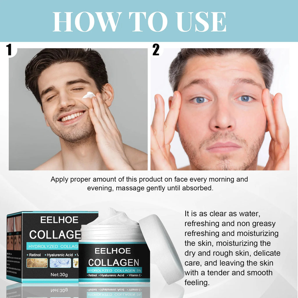 EELHOE Vitamin E & Retinol Face Cream for Men – 50g Men's Face Cream Oasis Select