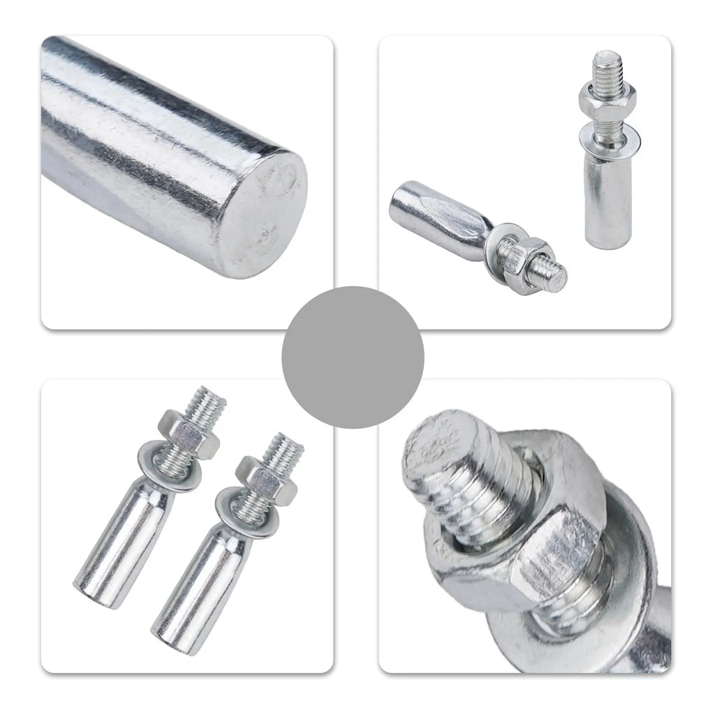 Pin Bicycle Pins Outdoor Sports Cycling Sports Short Steel Silver Steel 2 Pcs 35g Accessories Crank Wedges Bicycle Nice Oasis Select