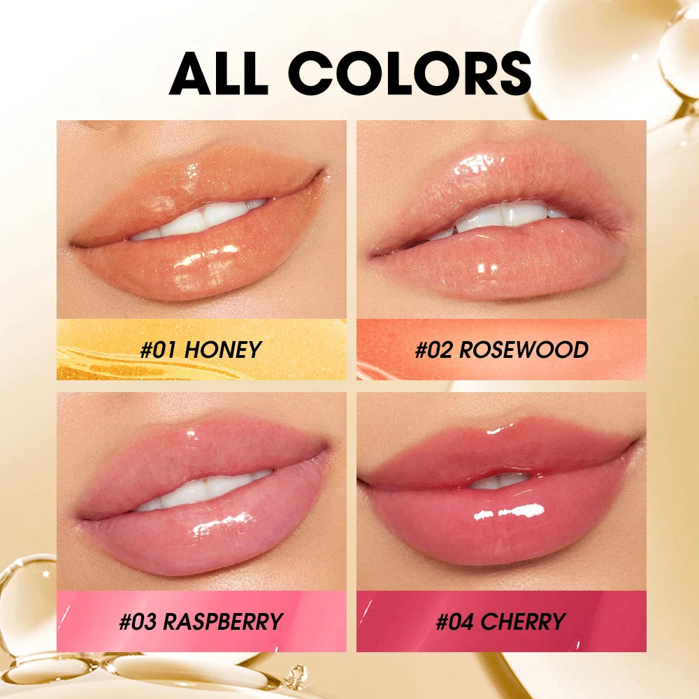O.TWO.O Lip Oil Gloss – Moisturizing Non-Sticky Plumping Gloss