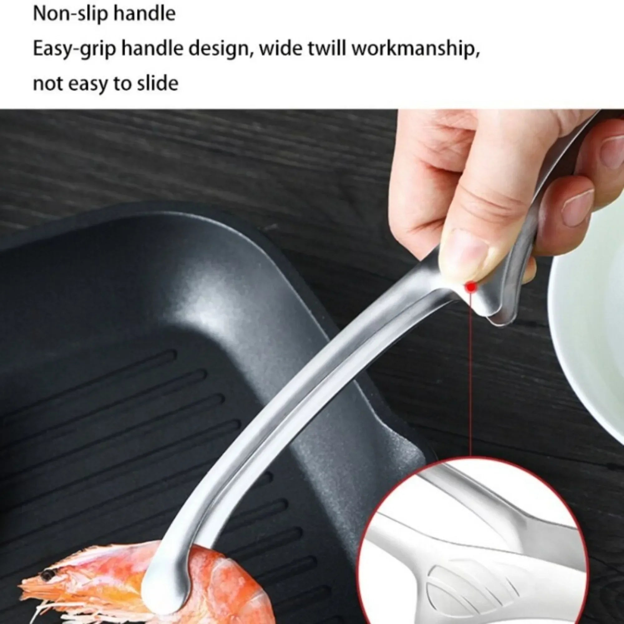 304 Stainless Steel Food Tongs – Long Handle BBQ & Kitchen Kitchen Tongs Oasis Select