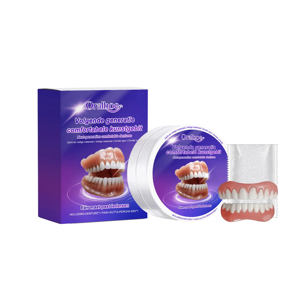 Denture Prosthetic Set – Comfortable, Lightweight & Secure Fit Dental Prosthetic Set Oasis Select 1set boxed