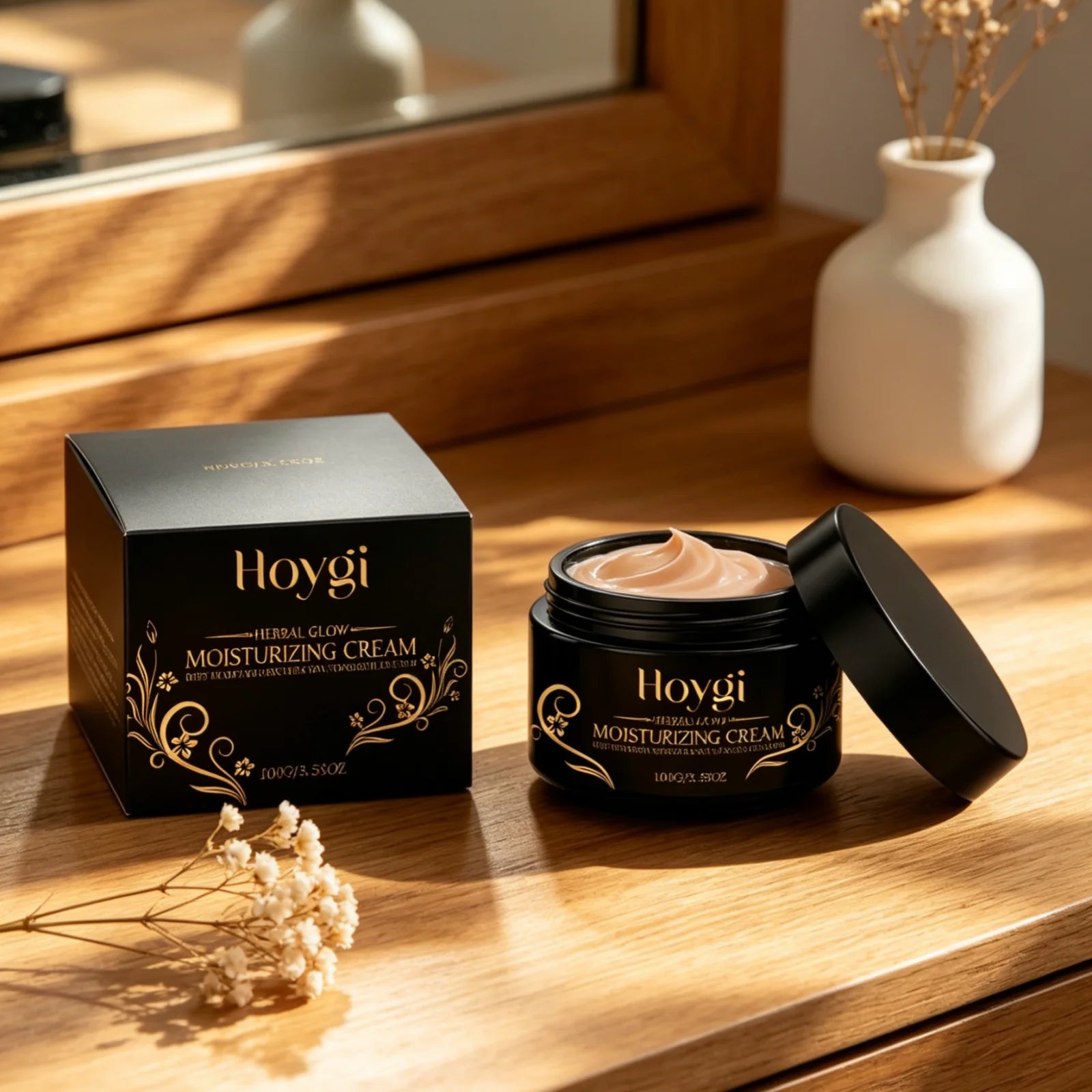 Hoygi Herbal Glow Face Moisturizer – Brightening Cream 100g Face Moisturizer Cream Oasis Select