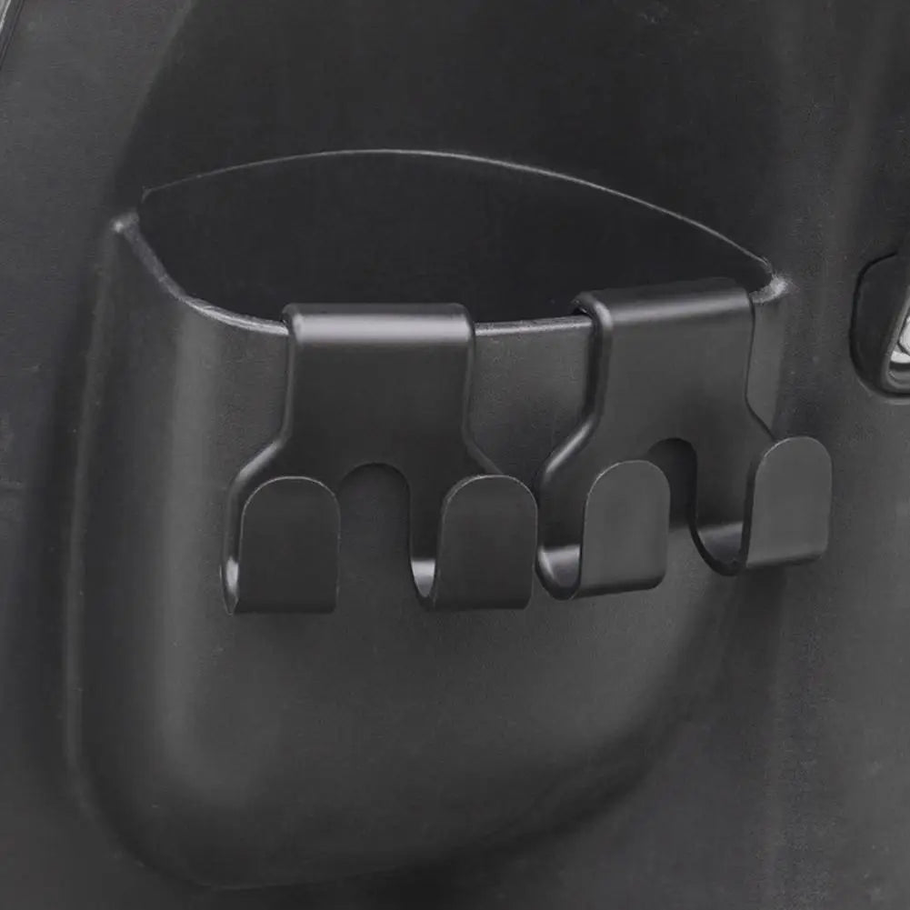 Motorcycle Helmet Hook – Snap-On Double Hanger for E-Bikes