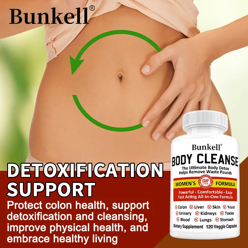 Plant Blend Extract Capsules – Candida Cleanse & Liver Detox Detox Supplement Capsules Oasis Select