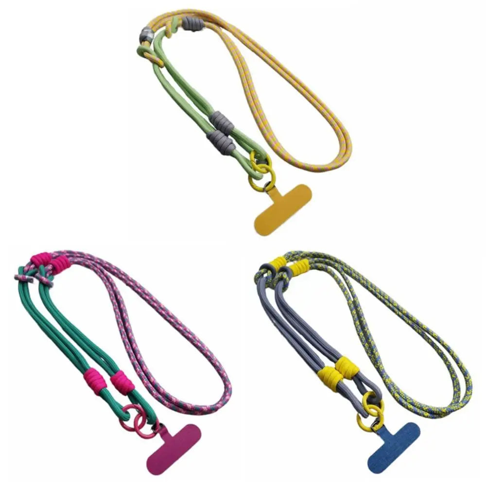 Anti Winding Mobile Phone Lanyard Neck Hanging Detachable Crossbody Phone Strap Bold Anti-Lost Mobile Phone Rope Chain Oasis Select