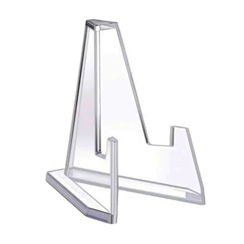 1-20pcs Clear Acrylic Coin Display Stand Holders Easel Card Commemorative Challenge Capsule Medal Support Racks Oasis Select 1pc