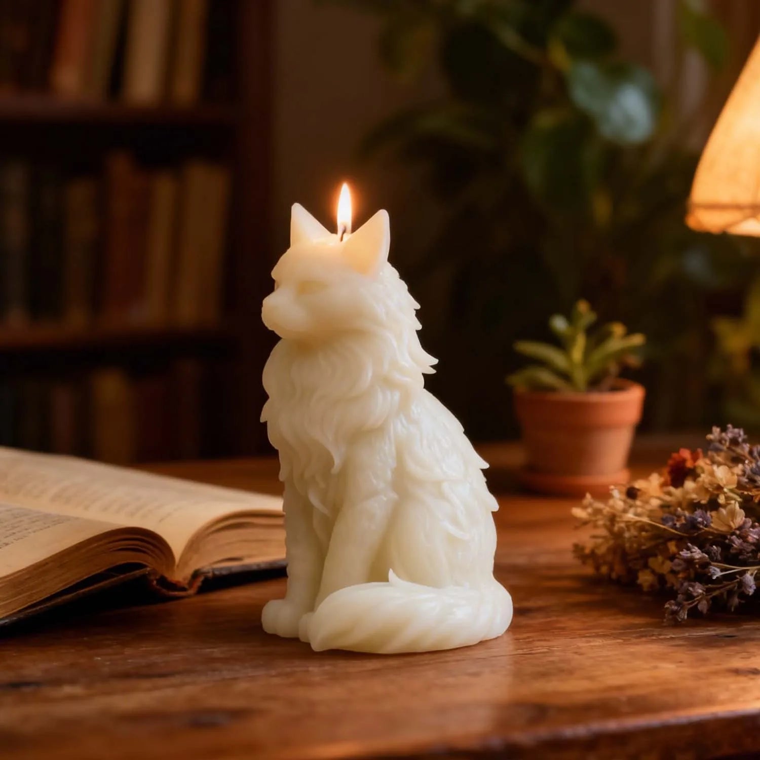 Sitting Cat Aroma Plaster Resin Ornaments Mould Handmade Soap Candle Making Supplies DIY Cute Kitty Silicone Candle Mold Oasis Select