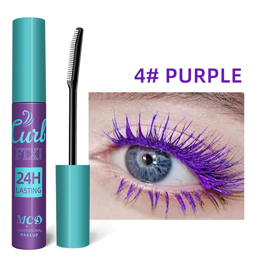 MCD Colorful Waterproof Mascara – Curling & Lengthening Lashes