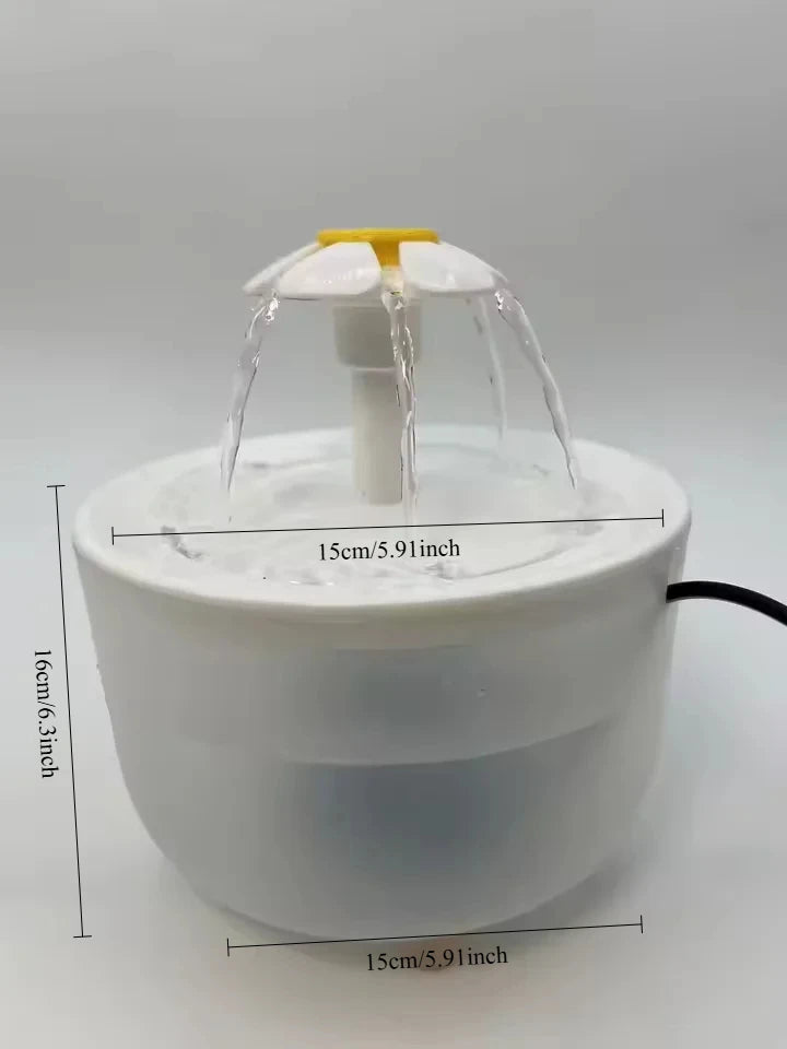 Pets Water Fountain Auto Filter USB Electric Mute Cat Drinker Bowl 1200mL Recirculate Filtring Drinker for Cats Water Dispenser Oasis Select