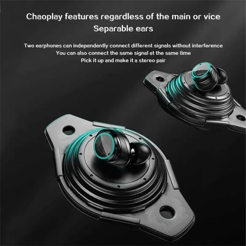Original M25 TWS Wireless Headphones Earphones Bluetooth Touch Control Noise Reduction Stereo Earbuds Headsets for Smartphone Oasis Select