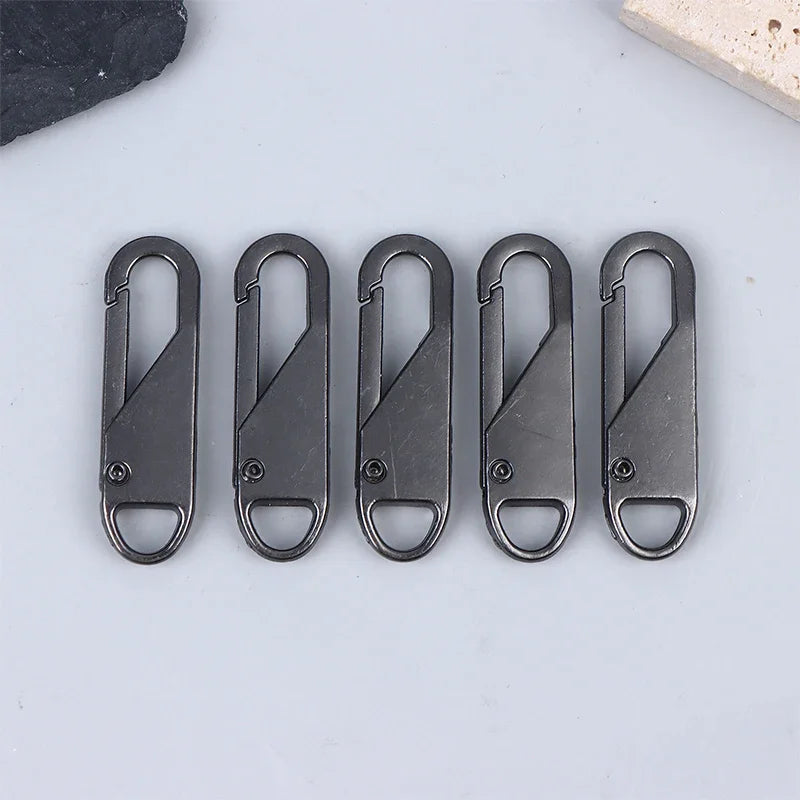 Metal Replacement Zipper Pulls & Cord Extenders – 5/10/20 Pack Zipper Pull Replacements Oasis Select A4