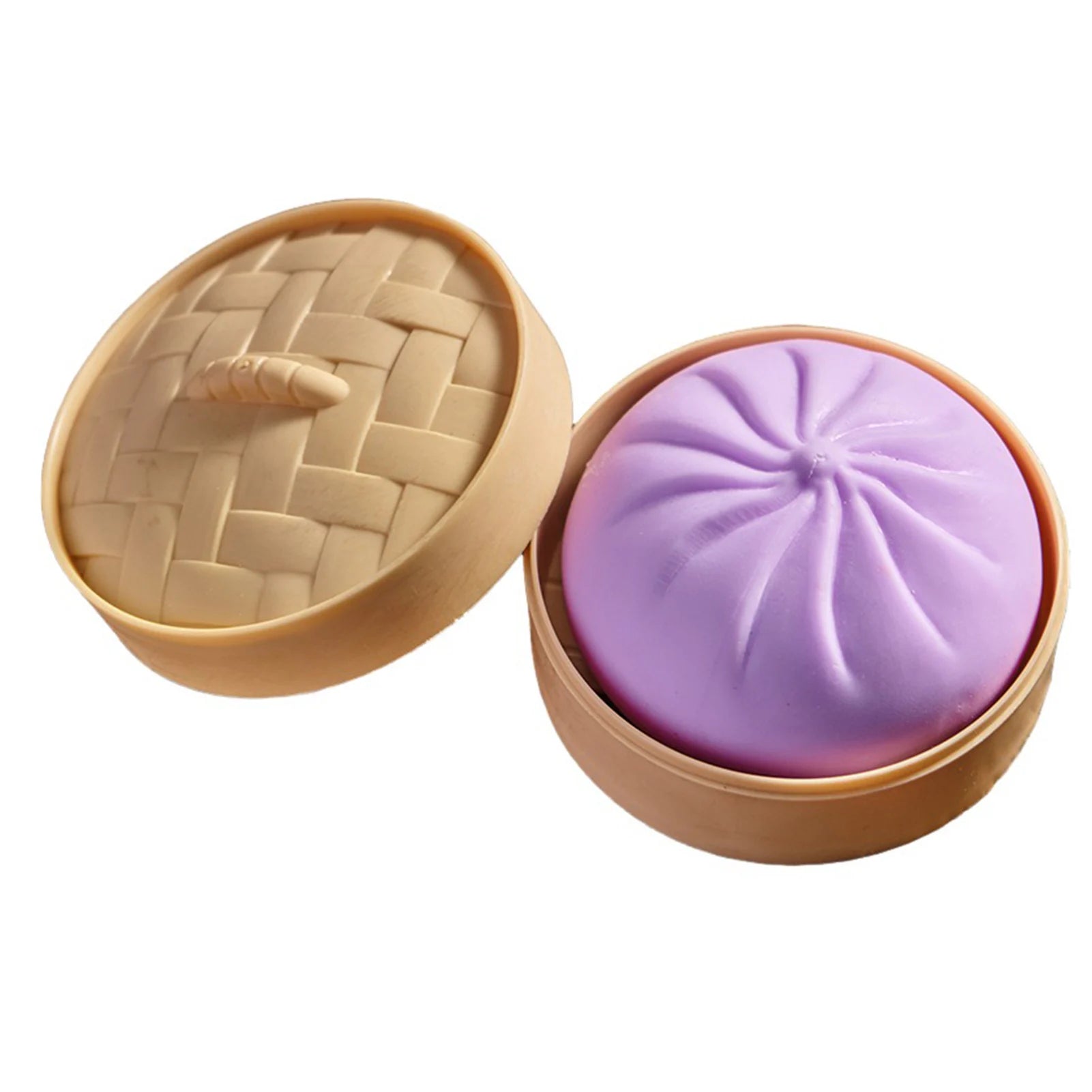 Steamed Bao Bun Squishy Slow-Rise Squeeze Toy | Fidget Fun
