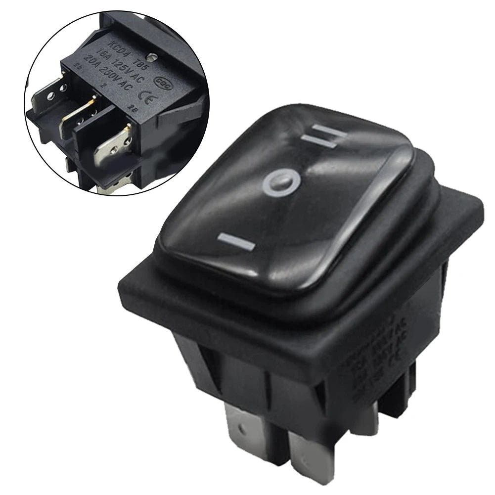 Momentary Polarity Reverse Switch Linear Actuator 6 Pin Rocker Switch 3 Position Locking ON-OFF-ON DSDT Oasis Select