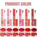 YTRUNS 6-Color Waterproof Peel-Off Liquid Lip Gloss Set
