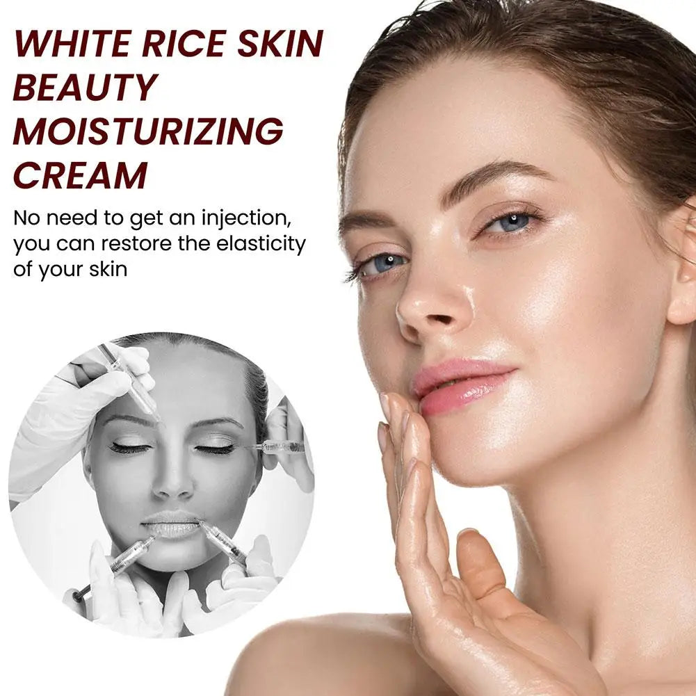 LAIKOU White Rice Brightening Face Cream – Moisturizer 30g Face Moisturizer Cream Oasis Select