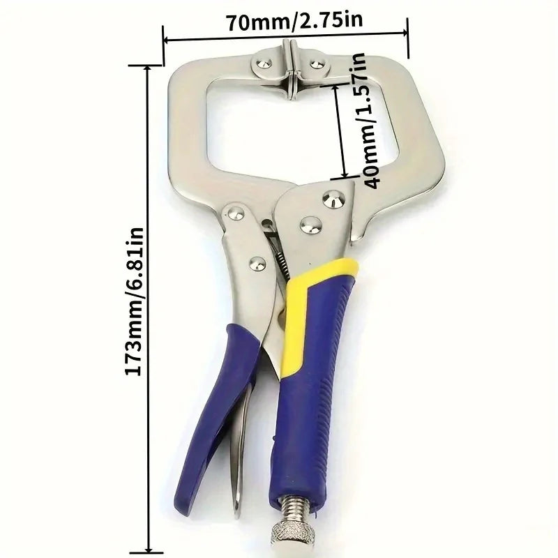 SLADE 6-Inch Heavy Duty C-Clamp for Woodworking & Welding Woodworking C-Clamp Oasis Select