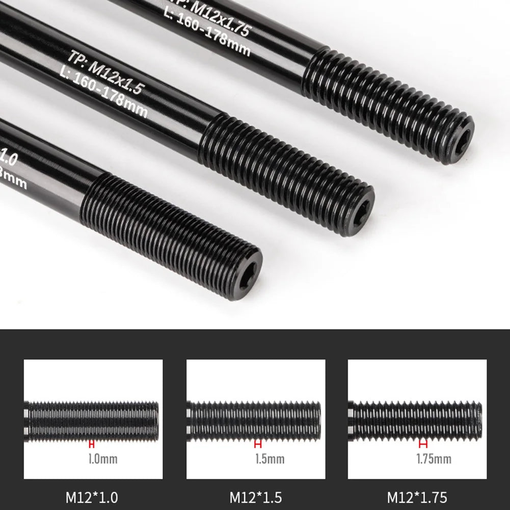 Adjustable Axle Adapter Thread Length 36mm Bike Front Fork Axle Adjustable Width For Bikes Bicycle Maintenance Oasis Select