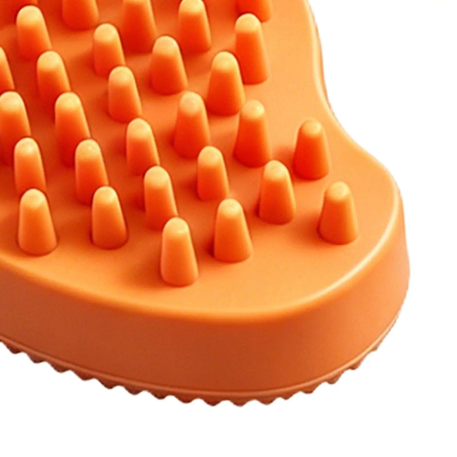 Double-Sided Rubber Pet Grooming Brush for Dogs & Cats