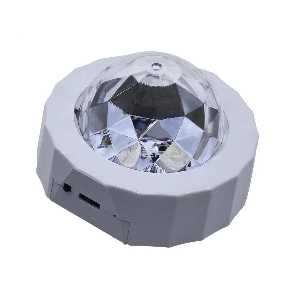 RGB Music LED Atmosphere Dome Lamp | DJ Party Night Light USB