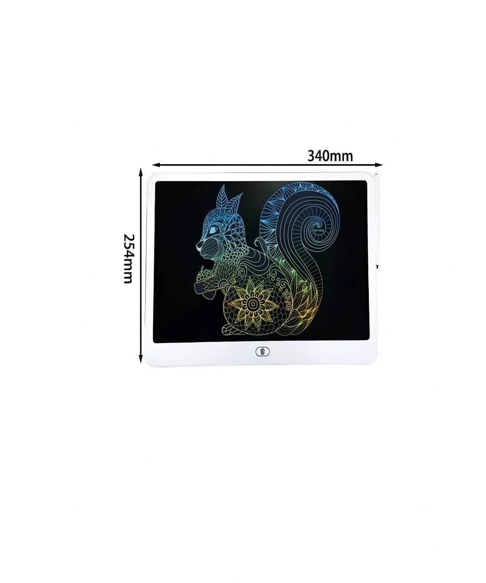 11/13/16 Inch LCD Drawing tablet Writing Board Kids Doodle Painting Handwriting Pads Toys for 3 4 5 6 7 8 Years Girls Boys Gifts Oasis Select 16 inch white