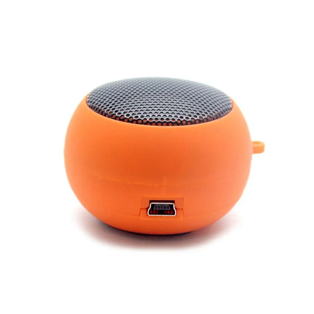 Mini Portable Hamburger Speaker Amplifier 3.5mm Jack Bluetooth Sound Box Loudspeaker Music Player Oasis Select orange