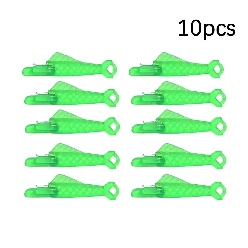 Automatic Needle Threader DIY Tool Home Hand Sewing Machine Device Thread Auto Needle Cross Stitch Sewing Accessories Oasis Select 10pcs green