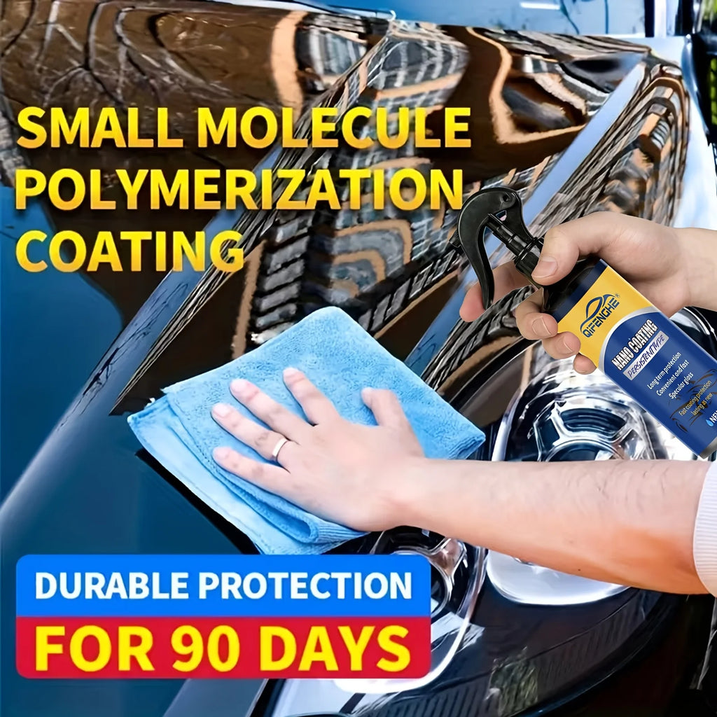 Car Coating Agent, Shiny Car Stuff, Car Maintenance Products, Polishing And Waxing Set, with Two Sponge Brushes And A Towel, Car Oasis Select