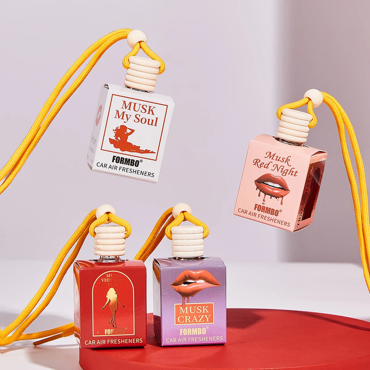 FORMBO Car Air Freshener – Lasting Fragrance & Deodorizer Car Air Freshener Oasis Select