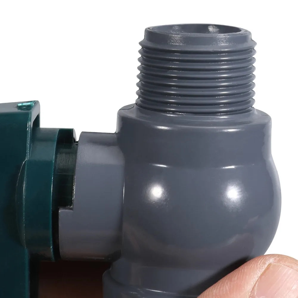 IBC Tote Adapter IBC Tank Gooseneck 3/4 Inch Outlet Tap for 1000L Rainwater Tank Garden Hose Shut Off Ball Valve IBC Tote Valve Oasis Select