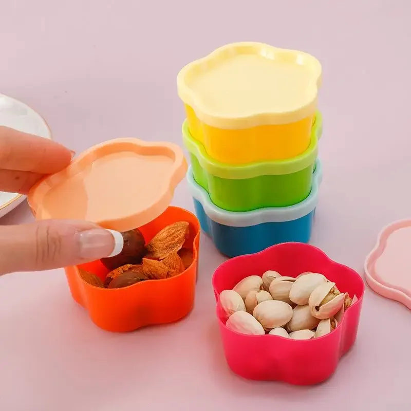 5-Pack Mini Squeeze Condiment Bottles | Portable Sauce Containers