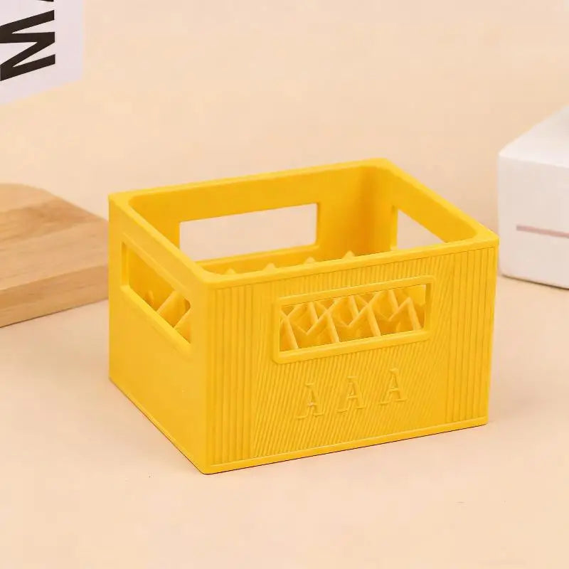 1Pcs 30/20 Compartments 3D Printed Beer Crate Shaped Battery Storage Box Stackable Desktop Organizer Battery Holder Container Oasis Select A2