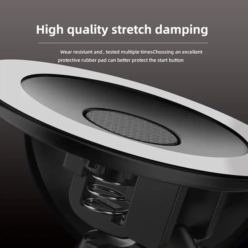 Automotive One Touch Start Button Push To Start Rocker Lever Retro Joystick Decoration Car Interior Accessories Gift Oasis Select