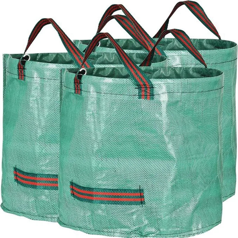 Outdoor Garden Leaf Branch Collection Bag Thickened Leaf Litter Bag Garden Waste Collection Bag Folded Oasis Select